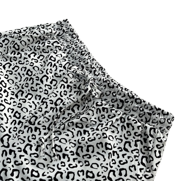 NWT Belinda women's animal print drawstring elastic waist 4 pocket Jogger - Picture 9 of 13